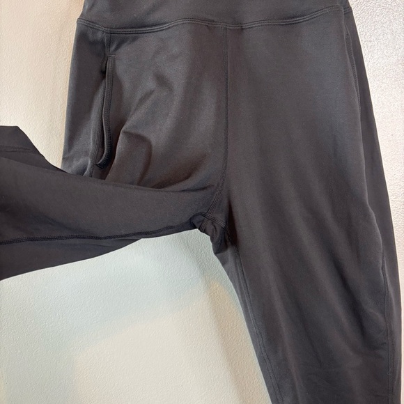 Sweaty Betty XS Gary Jumpsuit Racerback Tank Jogger Black Anthropologie - Picture 3 of 7